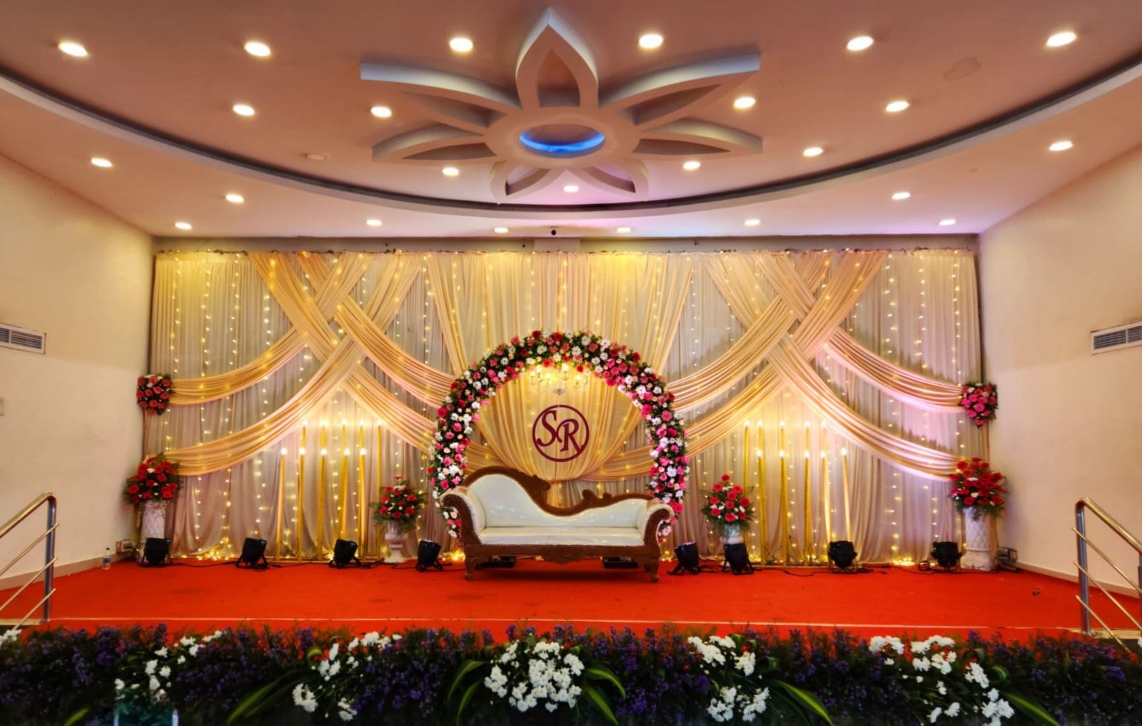 Premium decoration at Surabhi Palace